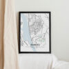 Mapa ilustrado de Erandio