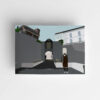 Lámina ilustración Hachero Hondarribia