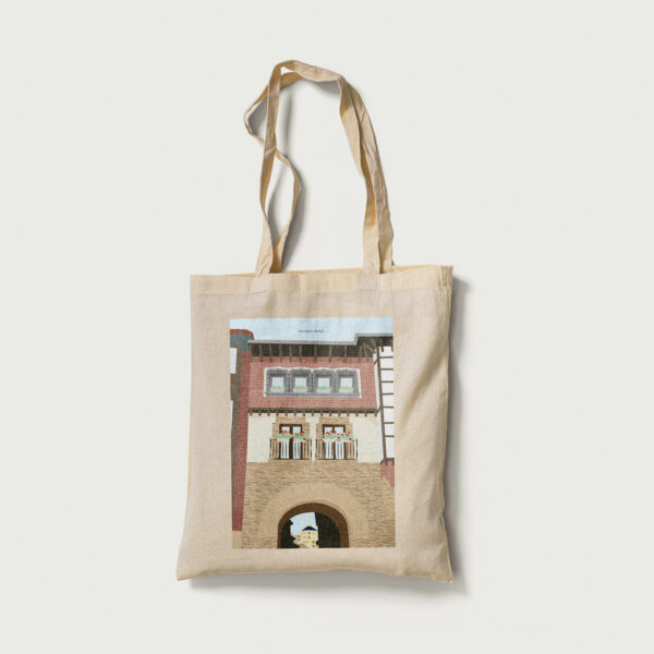 plaza gipuzkoa tote bag