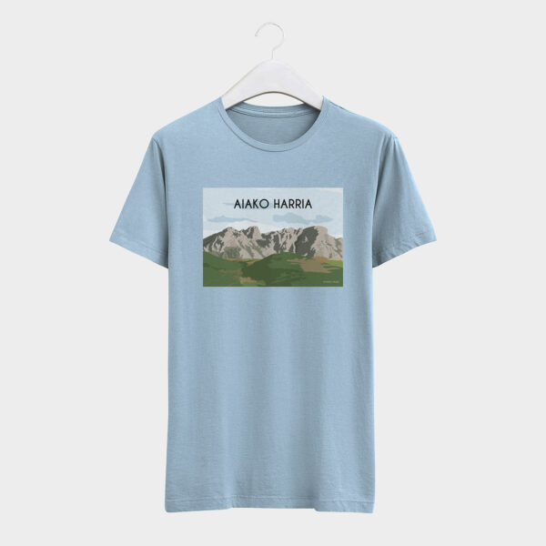 Camiseta Aiako Harria azul