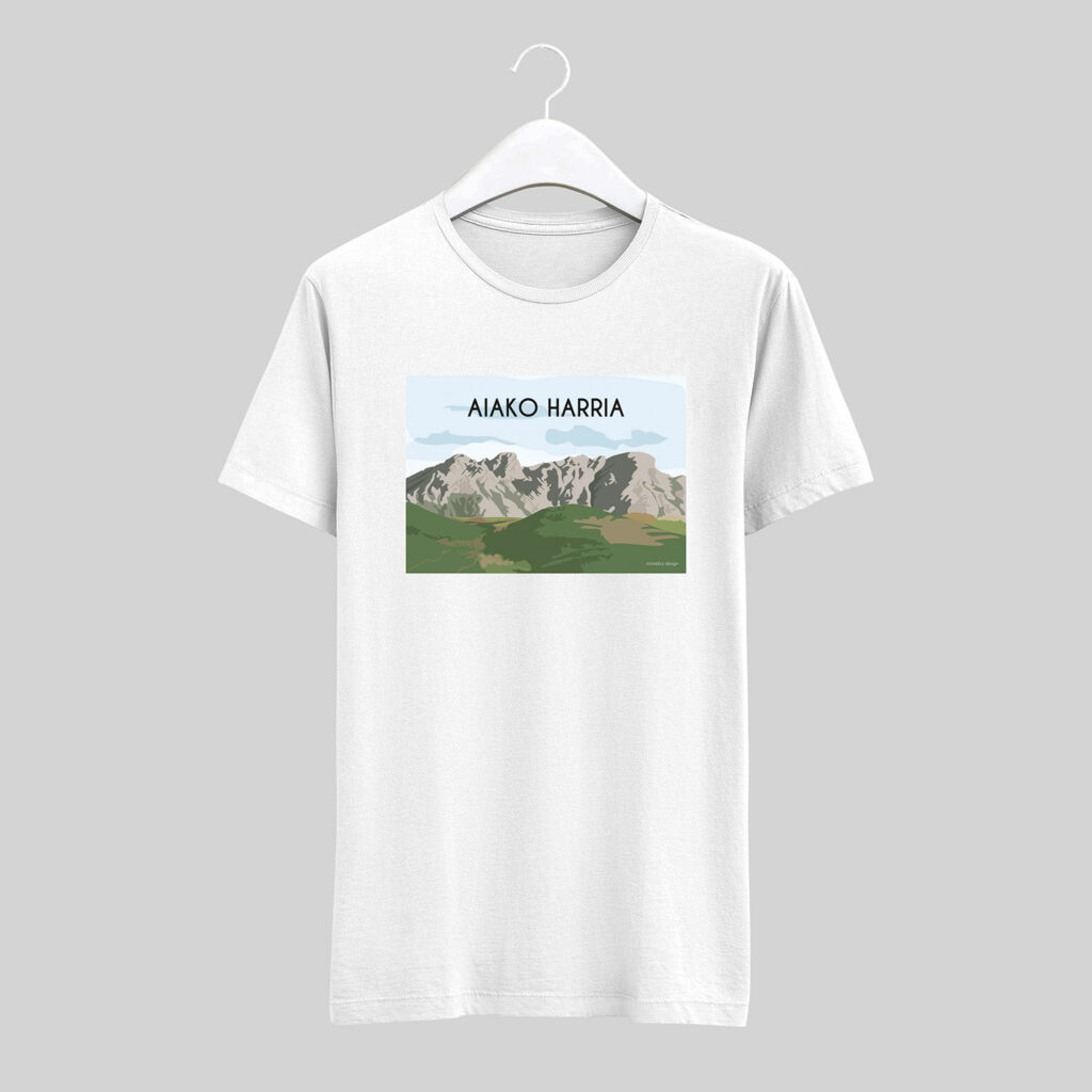 Camiseta Aiako Harria blanco