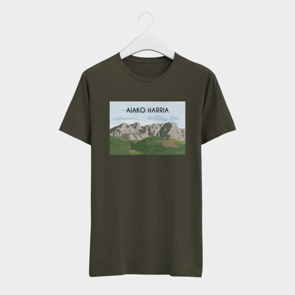 Camiseta Aiako Harria caqui