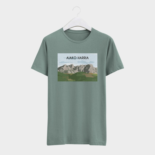 Camiseta Aiako Harria verde