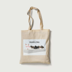Pamplona-encierro-totebag